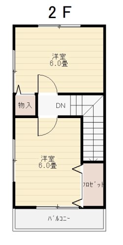 間取図２Ｆ