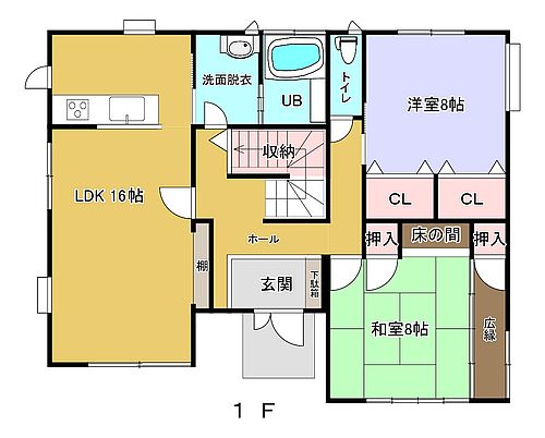 間取図1F