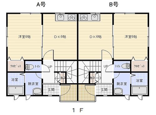 間取図１Ｆ