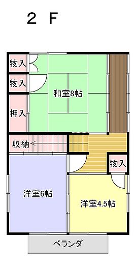 間取図2Ｆ