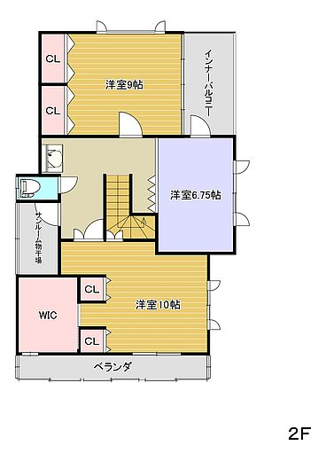 間取図2Ｆ